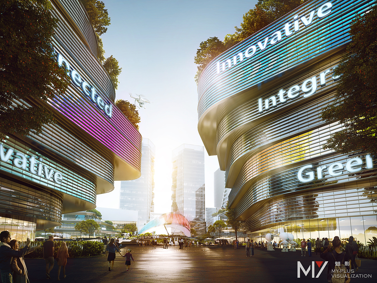 魅影建筑表现（图ZMzA2MTU5NjEy） - 建筑/空间 - 站酷设计师叼香烟的狼原创素材 - 站酷ZCOOL