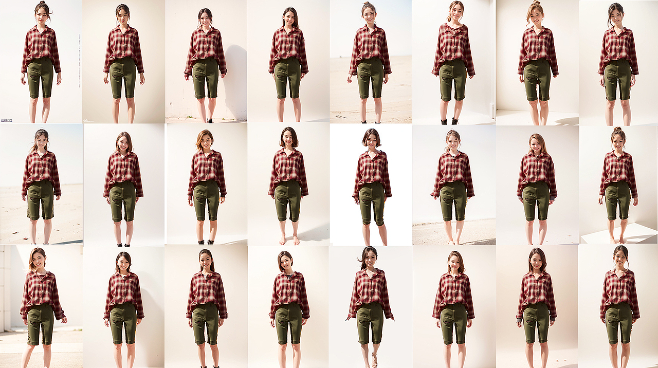 AIGC服装类项目集