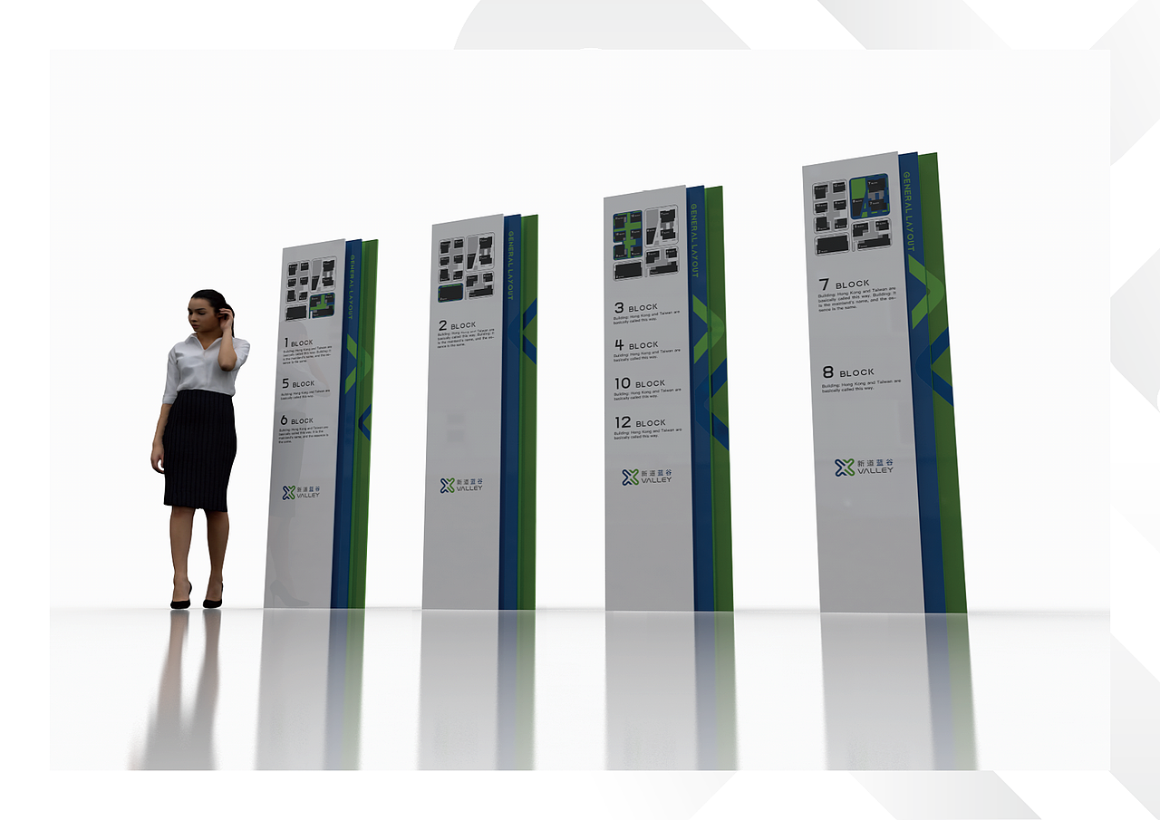 园区导视全案设计20230223（图ZMzMxNzI2Nzk2） - 产品 - 站酷设计师千花之树原创素材 - 站酷ZCOOL