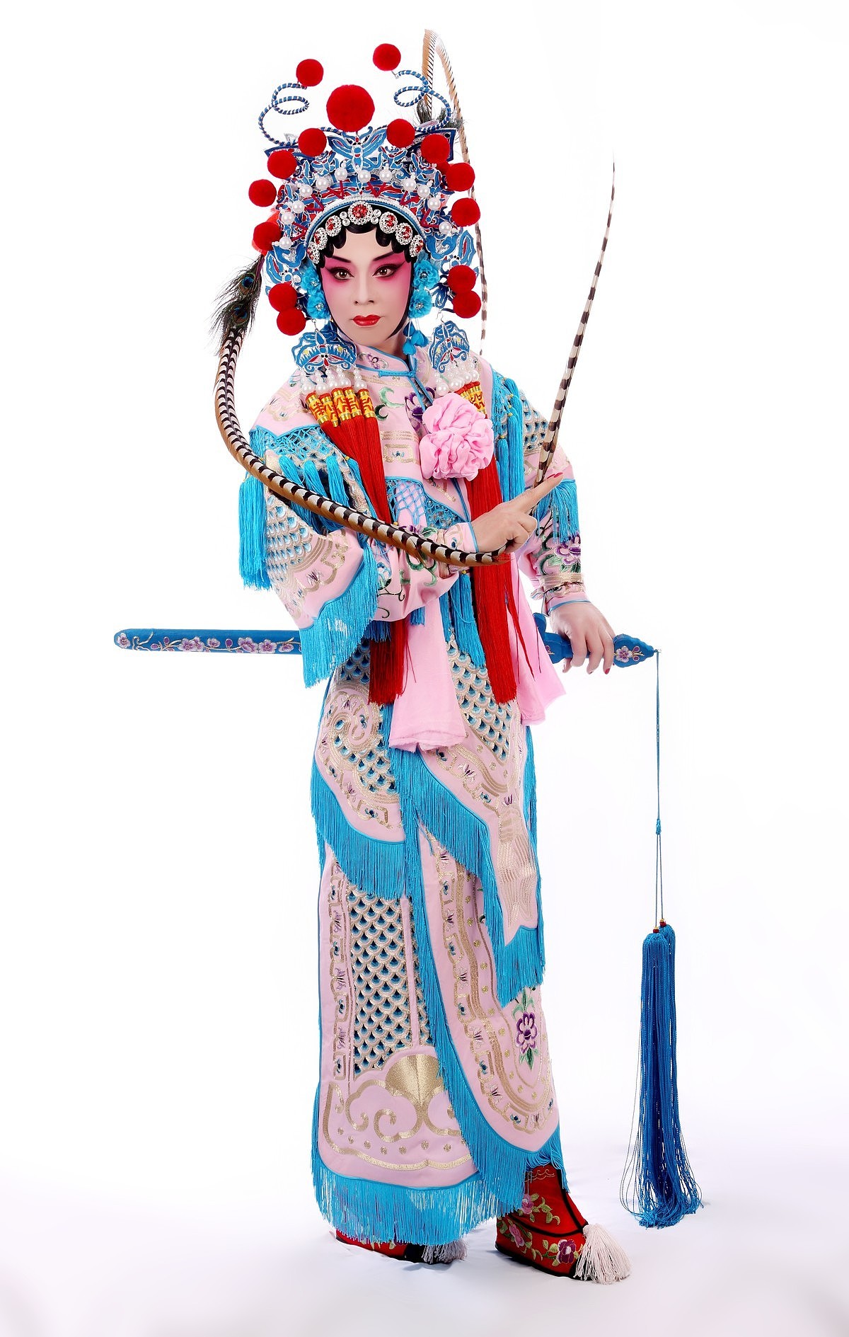 我的京剧照 京剧扈家庄扈三娘 戏曲人物刀马旦武旦2