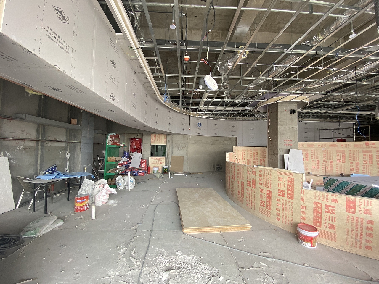 银川装修公司|银川泛漪咖啡厅装修设计项目施工进度（图ZMzY5ODM4NzQw） - 商业空间设计 - 站酷设计师宁夏镹臻工装原创素材 - 站酷ZCOOL