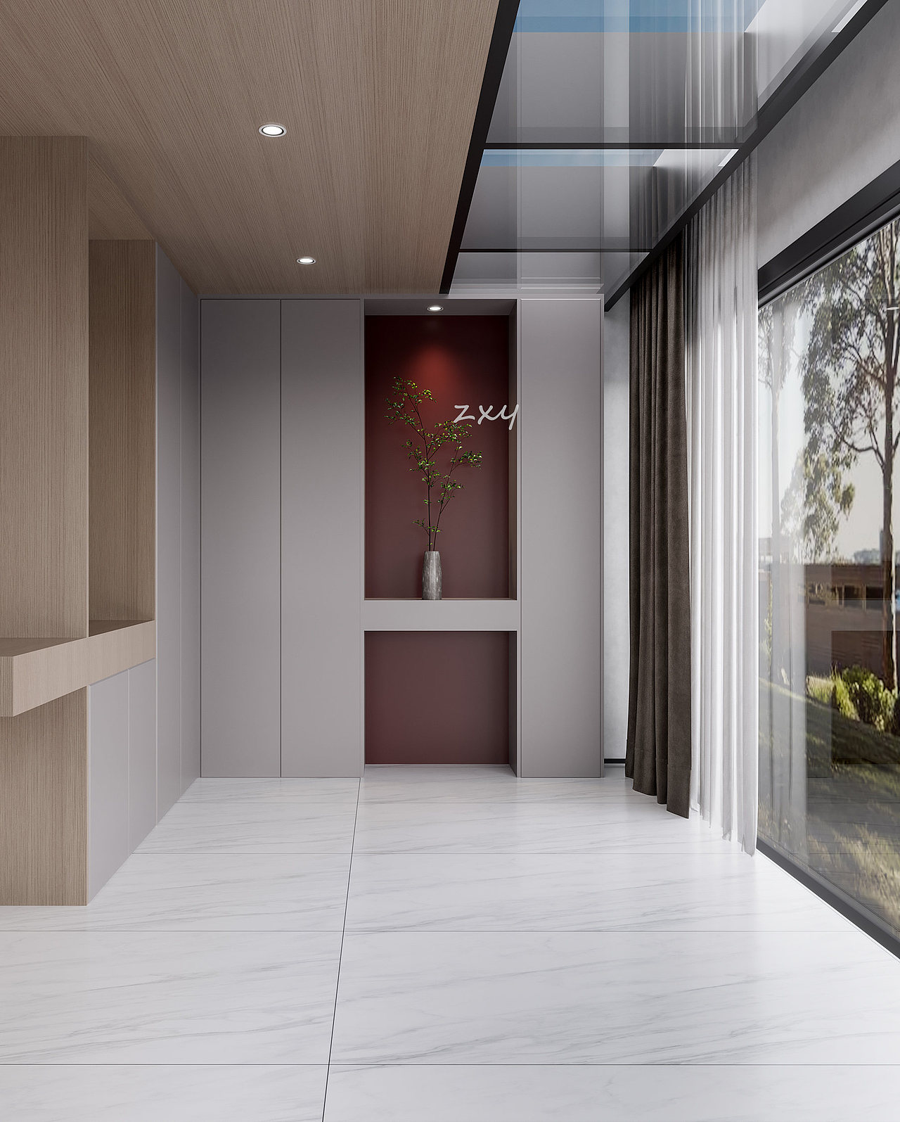 温馨的现代住宅空间——现代家装设计