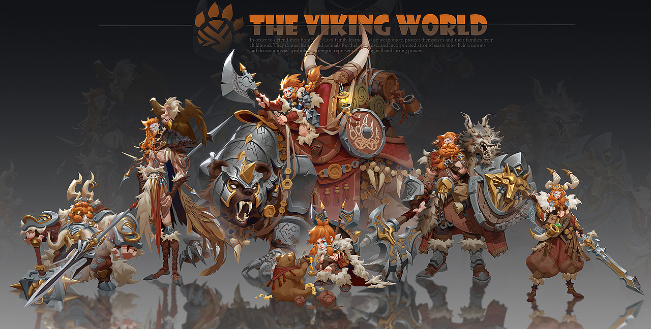 The Viking World（图ZMzI5NzU2NDM2） - 独立游戏 - 站酷设计师FANG妮原创素材 - 站酷ZCOOL