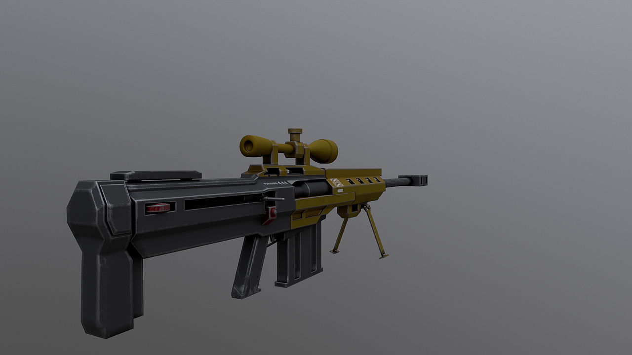 反器材狙击步枪