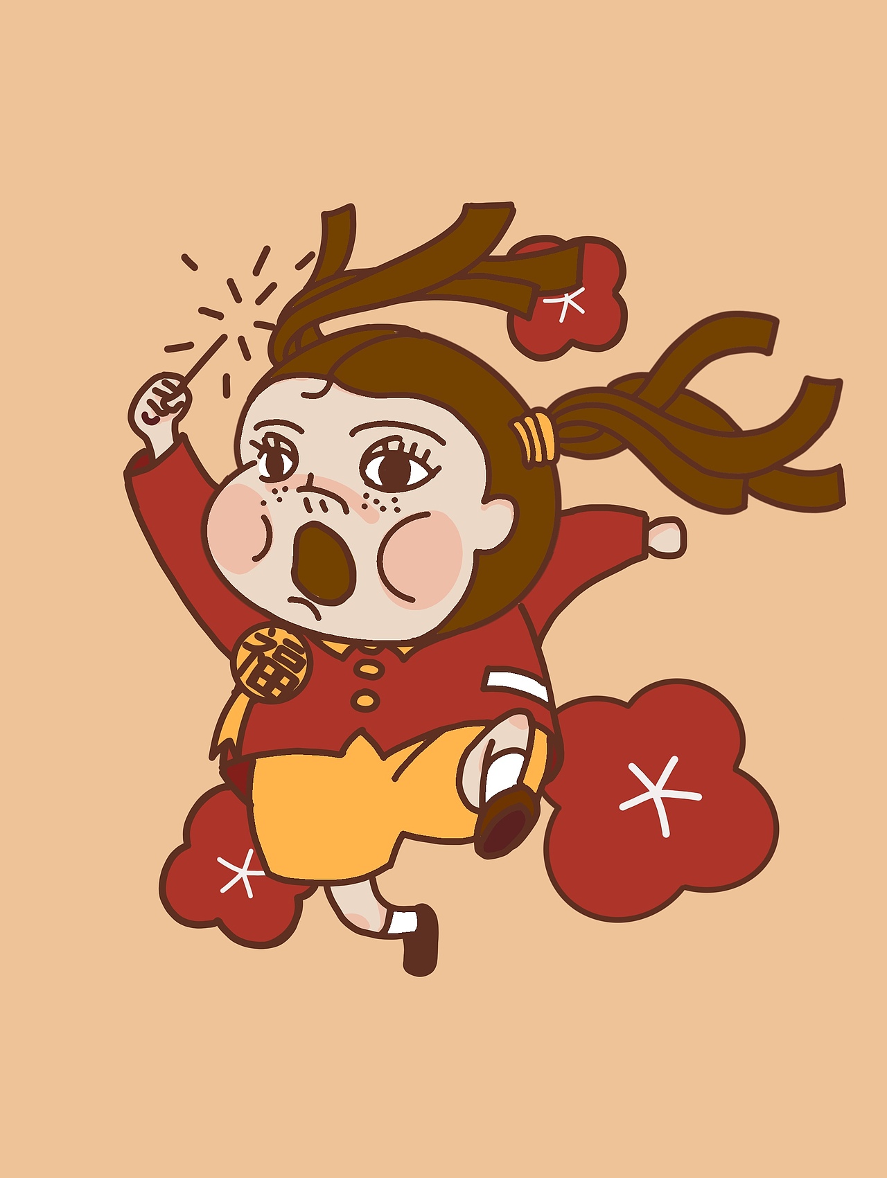 福满ip设计（图ZMzIxMDM4MTUy） - IP形象 - 站酷设计师豆辛原创素材 - 站酷ZCOOL
