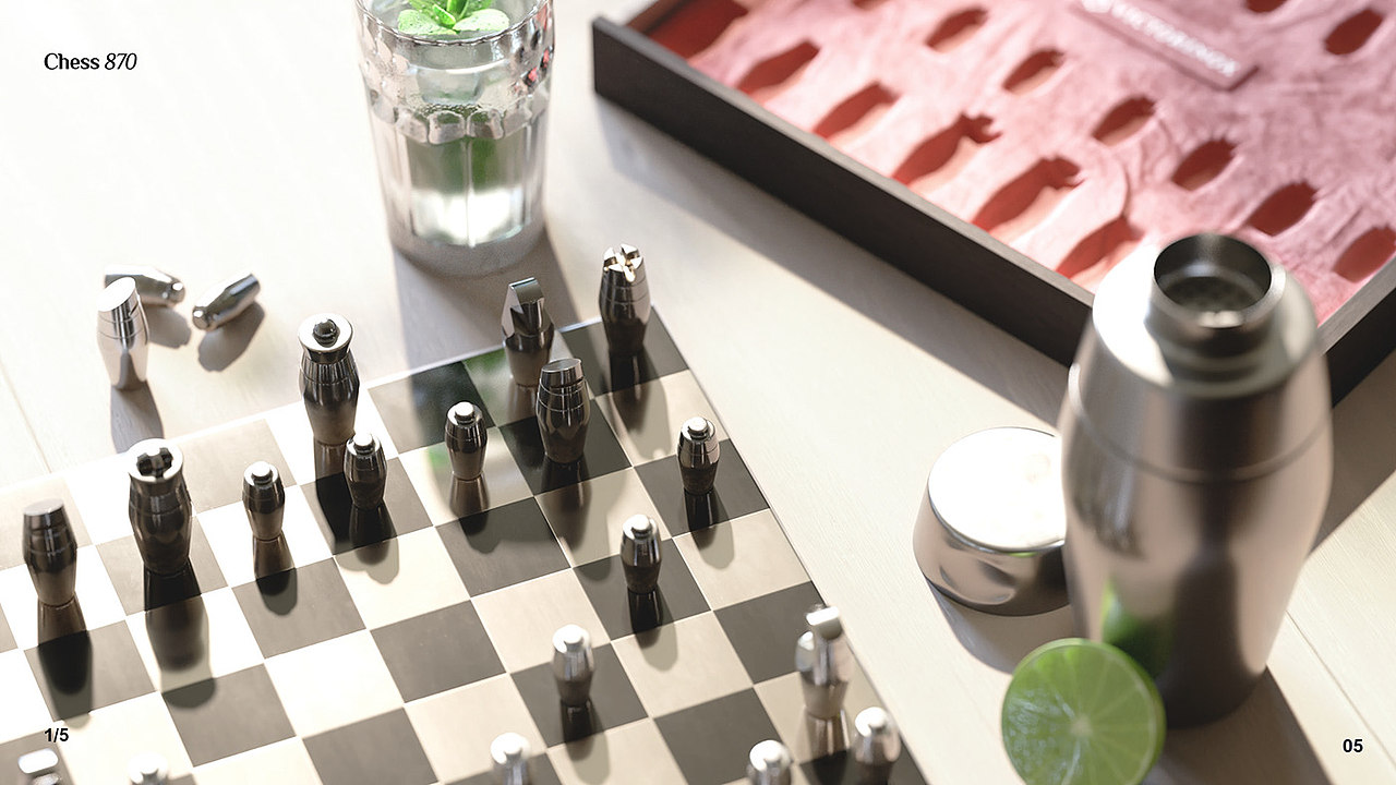 Pallante - 国际象棋 Chess 870 产品设计/三维渲染图（图ZMzE1OTA5MTIw） - 产品 - 站酷设计师Pallante原创素材 - 站酷ZCOOL