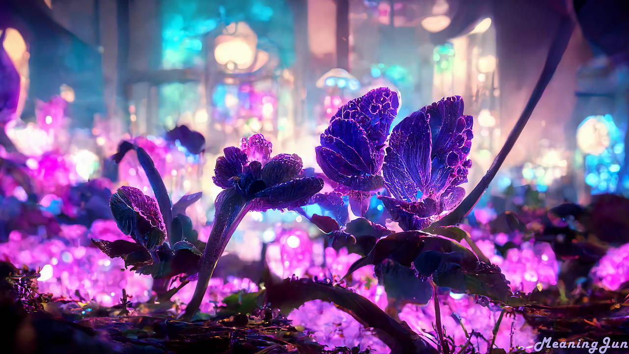 No.9E01 紫罗兰花园-植物篇（图ZMzEzOTQ2Njg0） - 艺术插画 - 站酷设计师Meaning君原创素材 - 站酷ZCOOL