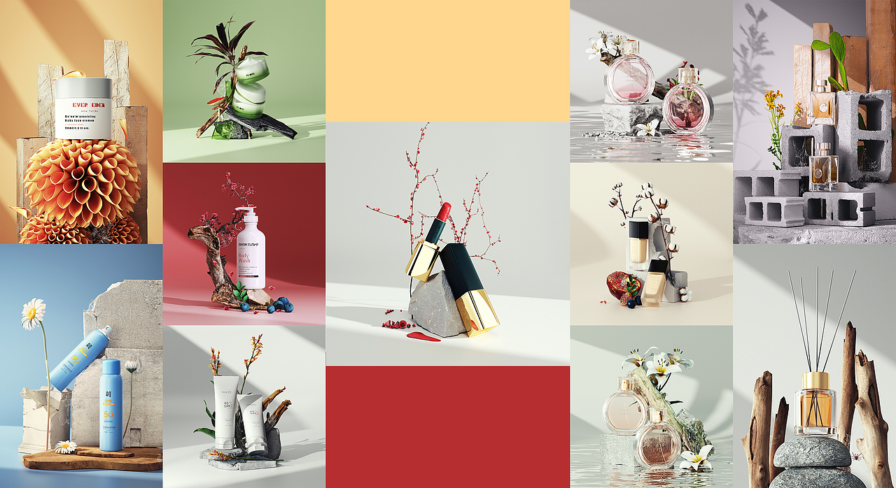 C4D+OC产品渲染表现-某童鞋的小房间设计（图ZMjk2MjY5MjA4） - 产品 - 站酷设计师某童鞋原创素材 - 站酷ZCOOL