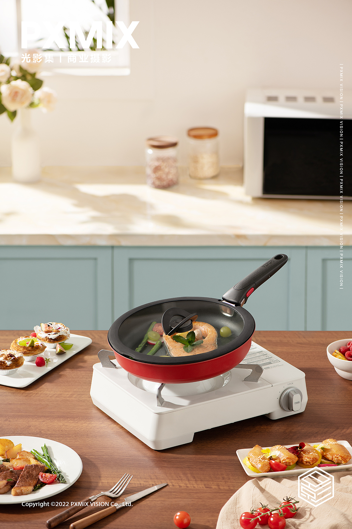 锅具摄影丨tefal 锅具 x 光影集 PXMIX（图ZMzM3NTQ5MTky） - 产品摄影 - 站酷设计师光影集原创素材 - 站酷ZCOOL