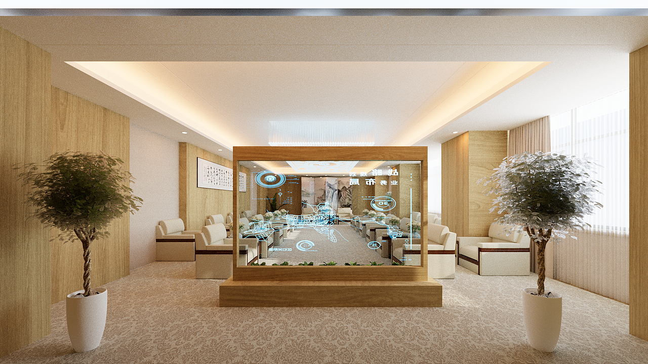 透明LED智慧屏+多功能一体机会议室（图ZMzM4NjY3NjAw） - 建筑/空间 - 站酷设计师李PAPA原创素材 - 站酷ZCOOL