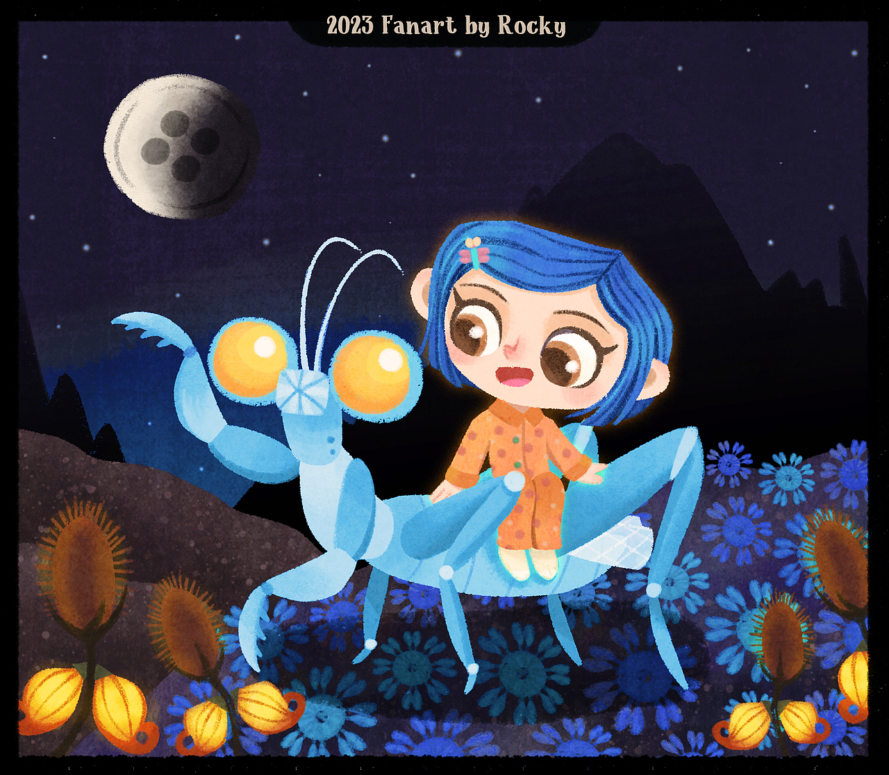 2023同人插画汇总（图ZMzU4OTU1NDc2） - 商业插画 - 站酷设计师插画师Rocky原创素材 - 站酷ZCOOL