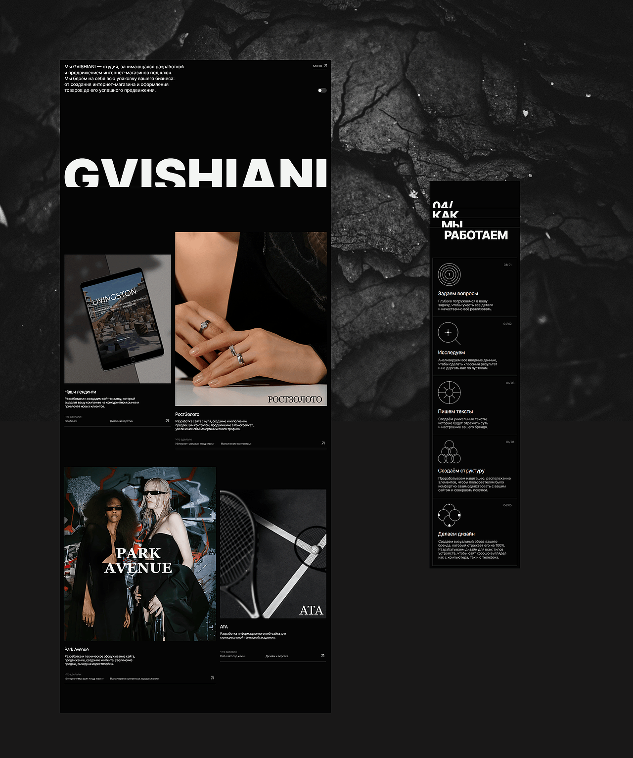 网页设计 - GVISHIANI