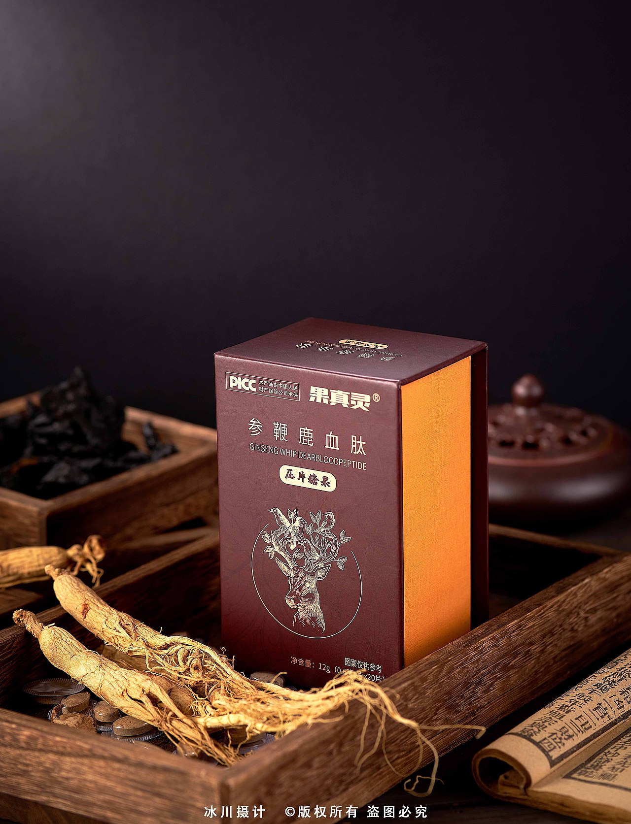 补品保健品拍摄 丨 ©冰川摄计