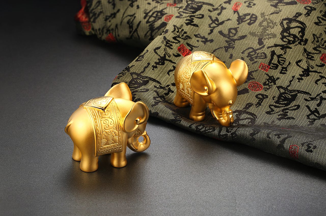 黄金/珠宝/白底图/静物摄影/珍珠/首饰/宝石/场景图