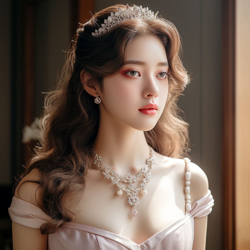 韩系鲜果色公主头饰项链插画（图ZMzU2MTE0MDEy） - 商业插画 - 站酷设计师荷逸原创素材 - 站酷ZCOOL