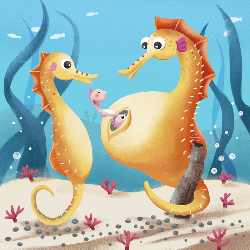 儿童插画 -动物儿歌