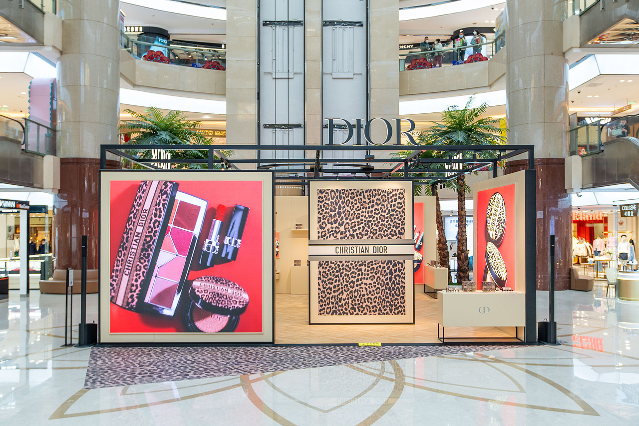 DIOR化妆品-活动展台拍摄