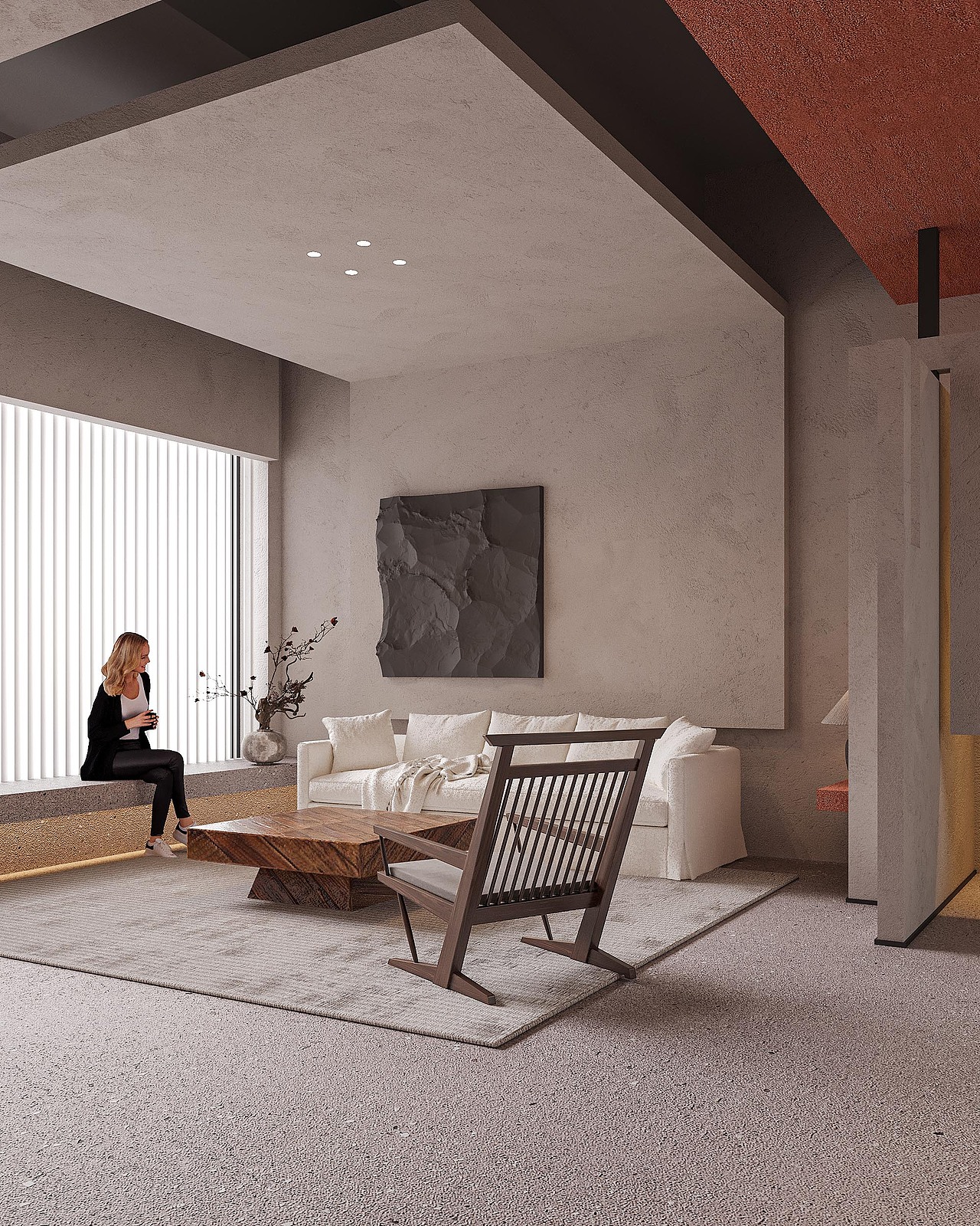 DEFIN DESIGN | 艺术漆展厅（图ZMzU2NjcxMzI0） - 商业空间设计 - 站酷设计师DEFINDESIGN常涛原创素材 - 站酷ZCOOL