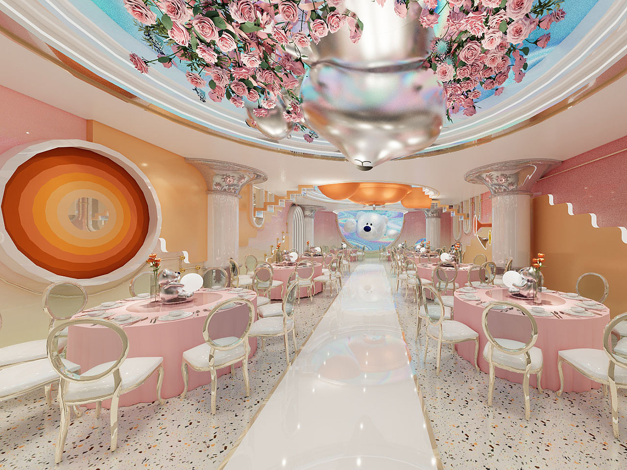 罗曼里 | 仪式感满满的儿童派对房（图ZMzQ4Nzk4OTM2） - 商业空间设计 - 站酷设计师SURP_DESIGN原创素材 - 站酷ZCOOL