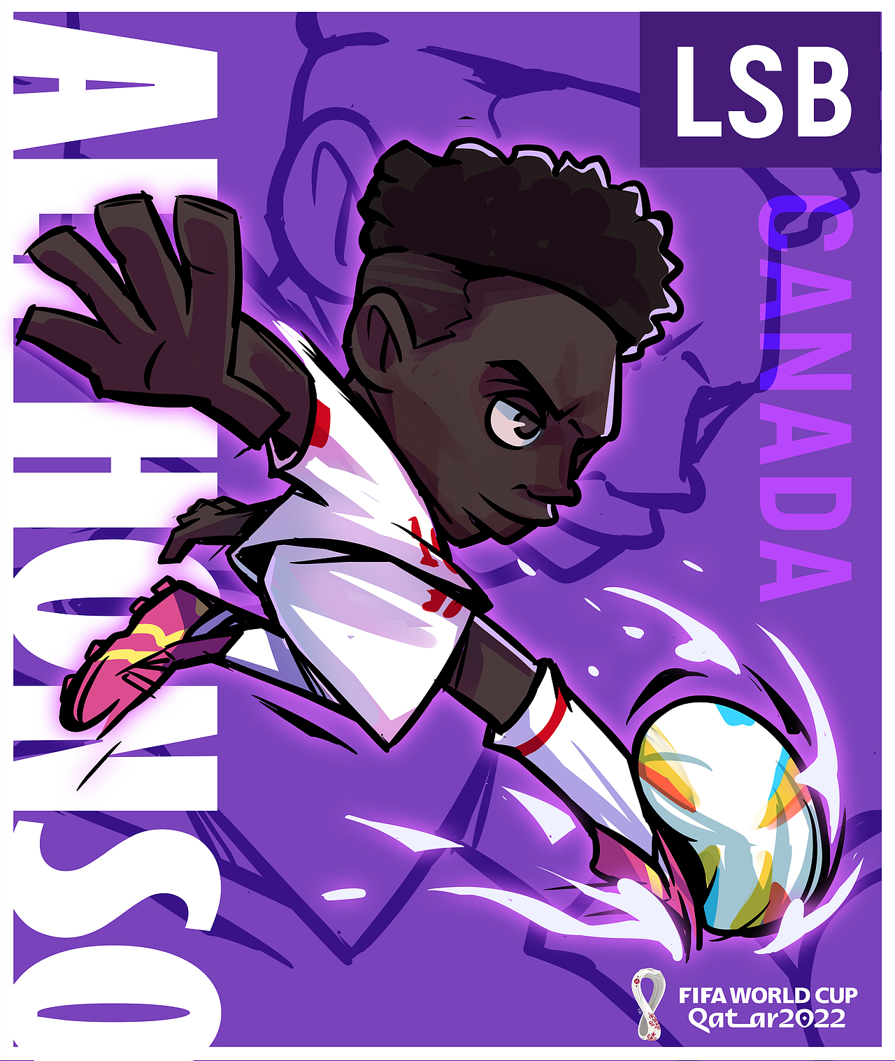 手绘世界杯Q版球星卡（图ZMzI1NDUyODMy） - IP形象 - 站酷设计师插画师小光sir原创素材 - 站酷ZCOOL