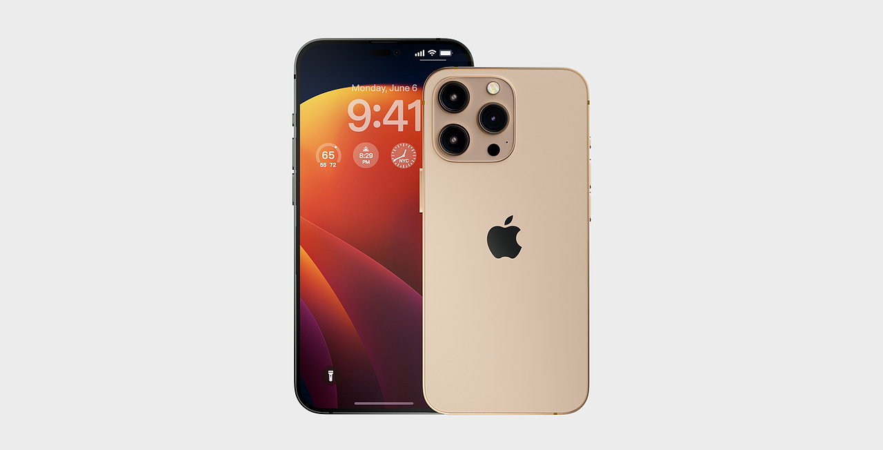 IPHONE 14 PRO 假想图