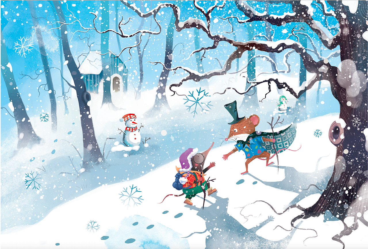 《柳林风声》原创插画（附过程）（图ZMzI0NDY4NjY4） - 商业插画 - 站酷设计师设计师奶片儿原创素材 - 站酷ZCOOL