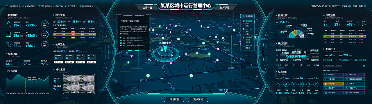 城市运行平台可视化项目（图ZMzQyODExNDg0） - 其他UI - 站酷设计师满溢manyi原创素材 - 站酷ZCOOL