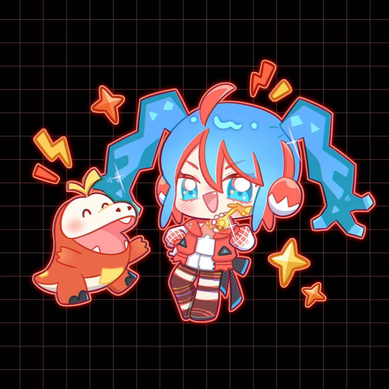 宝可梦 x 初音未来 联动同人