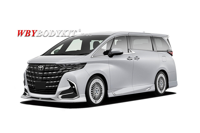 丰田埃尔法改装TOMS小包围前后唇侧裙尾翼40系机盖（图ZMzY3MjAyNTAw） - 其他 - 站酷设计师WBYBODYKIT原创素材 - 站酷ZCOOL