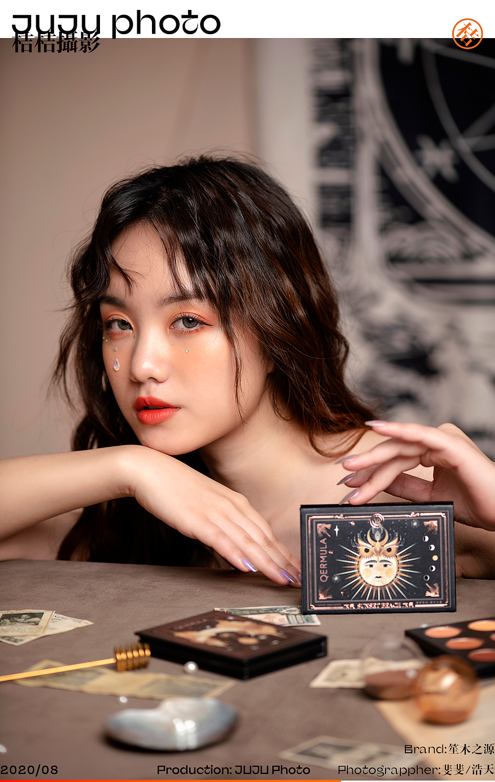笙木之源 x JUJU桔桔摄影 | 塔罗系列眼影盘