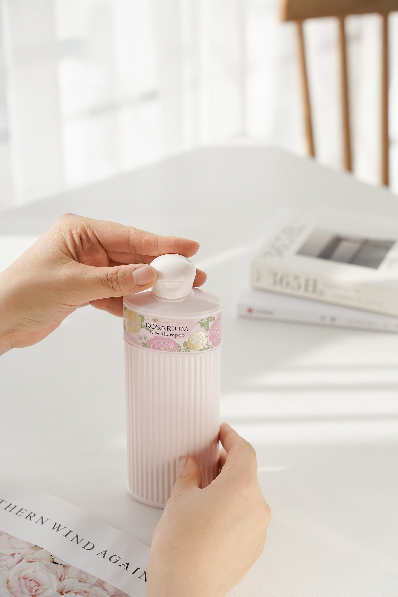 资生堂玫瑰园香氛洗发露护发素