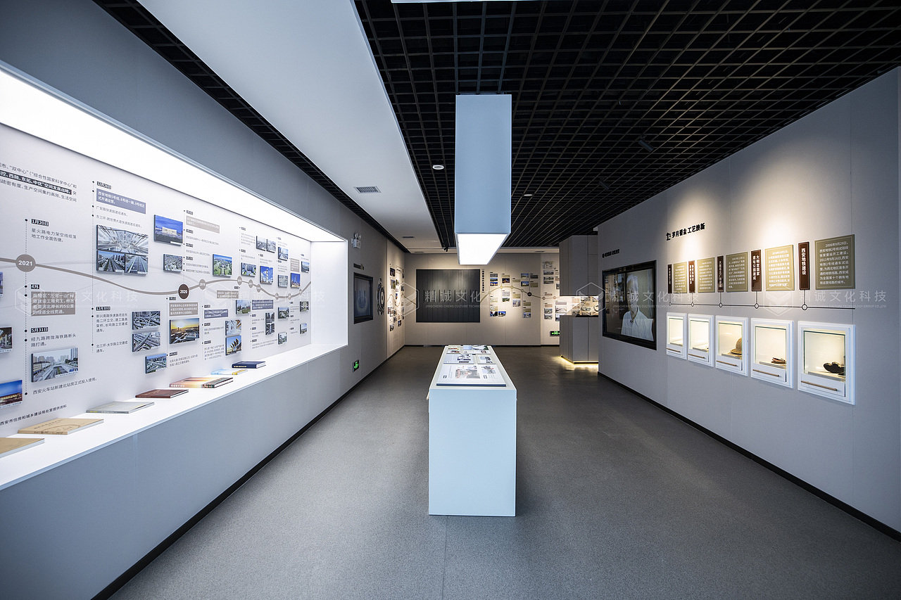 西安展馆设计 档案馆设计施工 展馆策划设计分享（图ZMzYzNTUwNzA4） - 展陈设计 - 站酷设计师精诚展厅空间设计原创素材 - 站酷ZCOOL