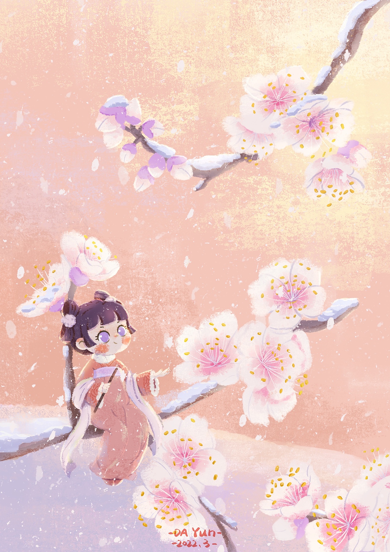 花花女孩插画小系列合集（图ZMjk5OTYxMjA0） - 儿童插画 - 站酷设计师大允lvy原创素材 - 站酷ZCOOL