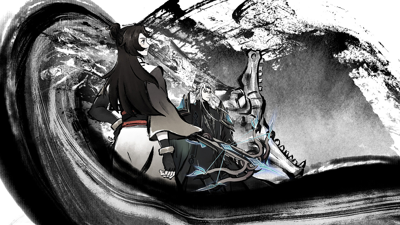 一念逍遥游戏pv水墨风格动画,机关术+修仙!