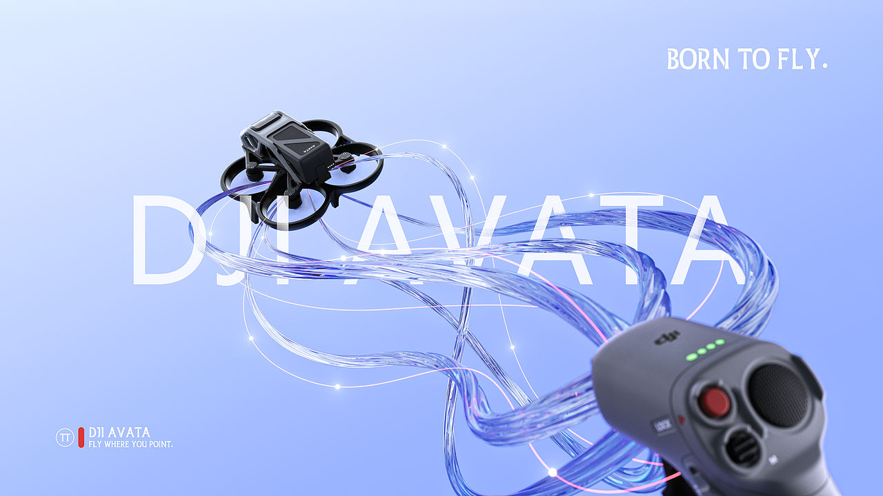 DJI AVATA创意表现（图ZMzI1OTczMDQ0） - 产品 - 站酷设计师跳跳到处跑原创素材 - 站酷ZCOOL