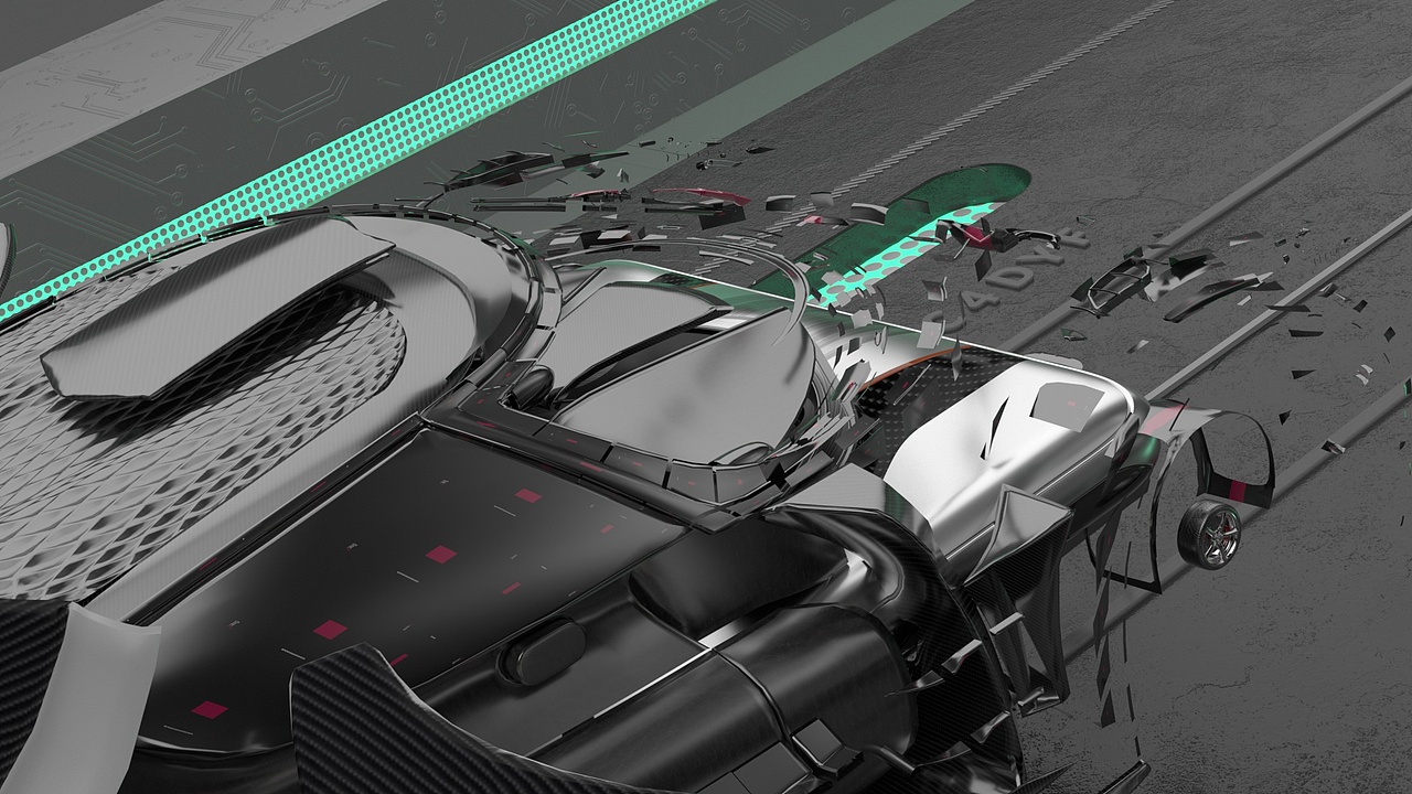 C4D动态产品视频（练习六）-HUAWEI手机