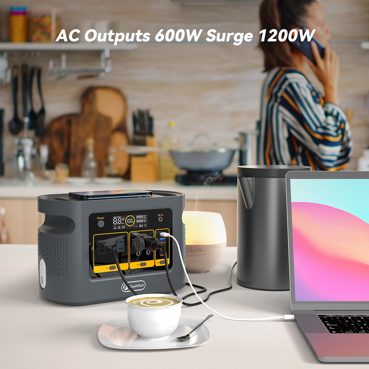 亚马逊 | 01D户外电源主图A+