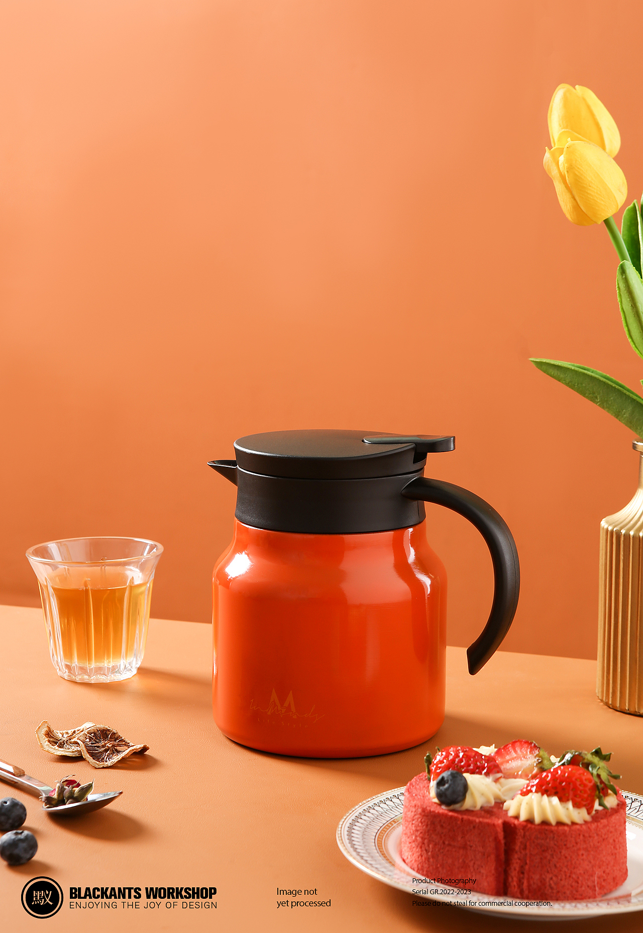 厨具拍摄 | 保温水壶 ✖ Blcakant