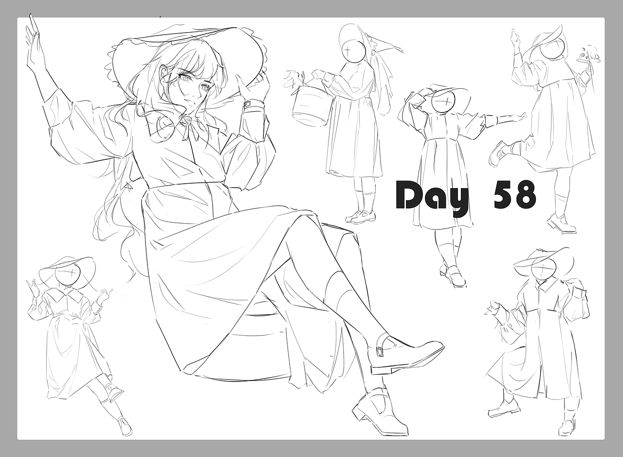 #速写60天挑战赛# Day58 @速写班长（图ZMjk5MDM3OTg0） - 创作习作 - 站酷设计师光城祭原创素材 - 站酷ZCOOL