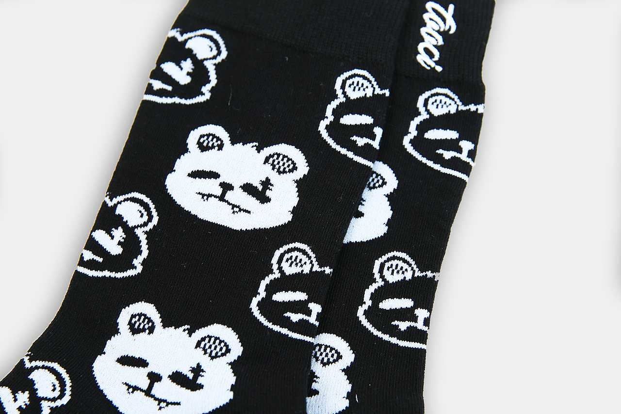 袜子商业白底图特写图