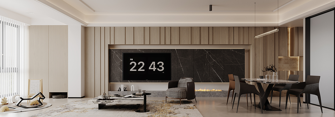 现代风格-未来效果图（图ZMzcwMjY0OTQ0） - 家装设计 - 站酷设计师兔子开火车原创素材 - 站酷ZCOOL