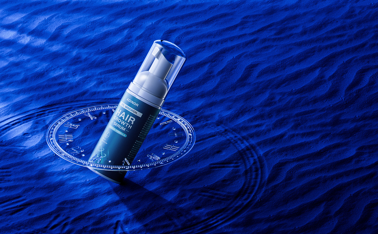 亚马逊渲染套图 生发液