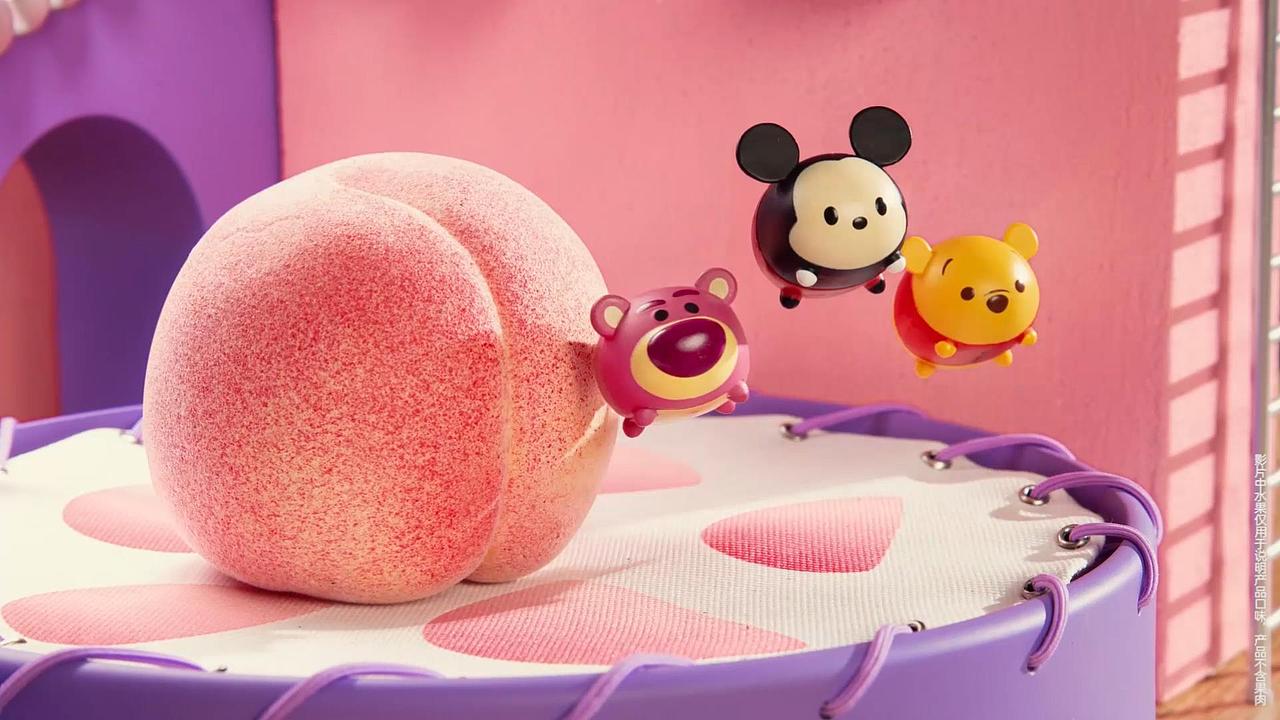 农夫山泉X迪士尼松松:松松瓶盖气泡水玩出夏日新花样