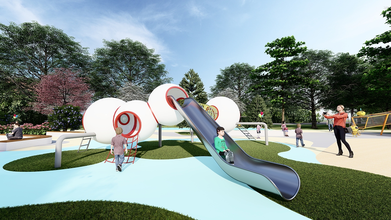 儿童无动力乐园