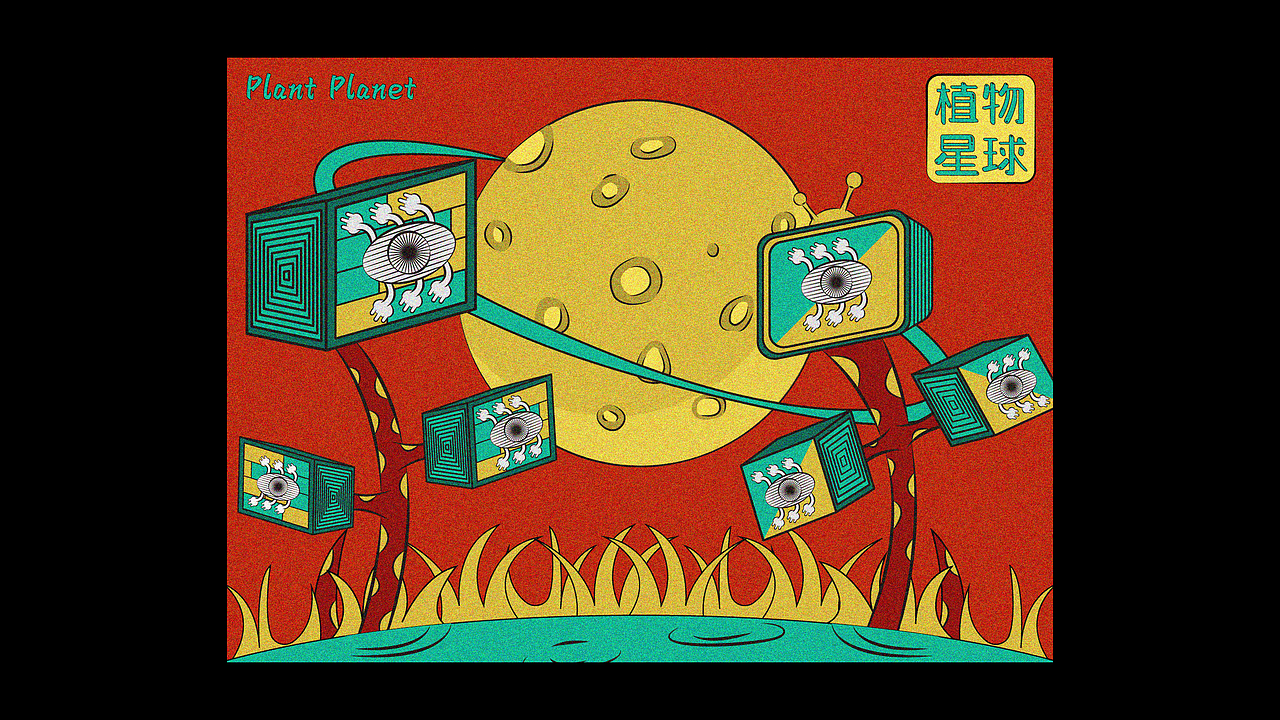 2022.2-2022.4 关于插画与色彩的练习