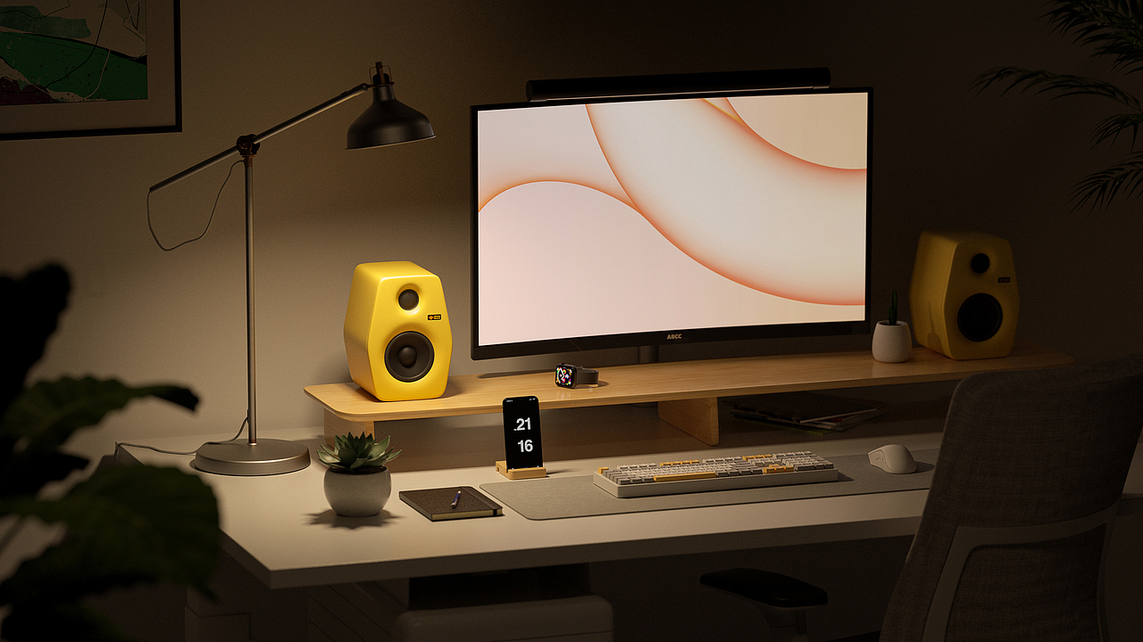 一组音箱建模渲染作品（图ZMzE4MDk4Mzg0） - 产品 - 站酷设计师扑通的巫原创素材 - 站酷ZCOOL