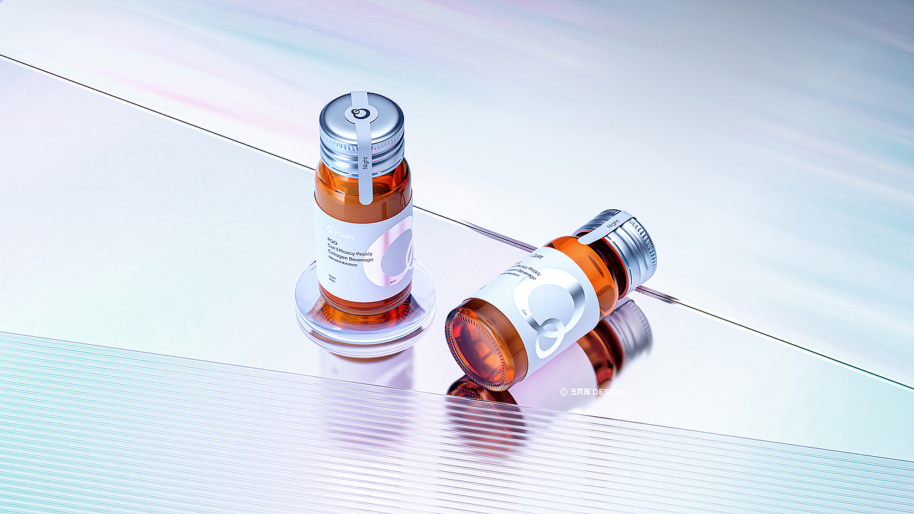 五克氮²×PQQ|胶原蛋白饮品牌包装