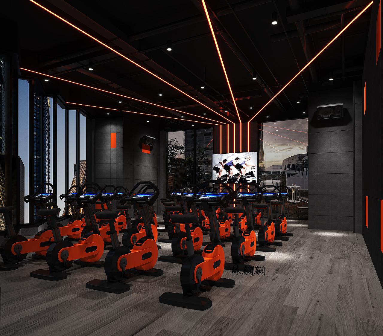 健身工作室设计|感受阳光的力量与激情