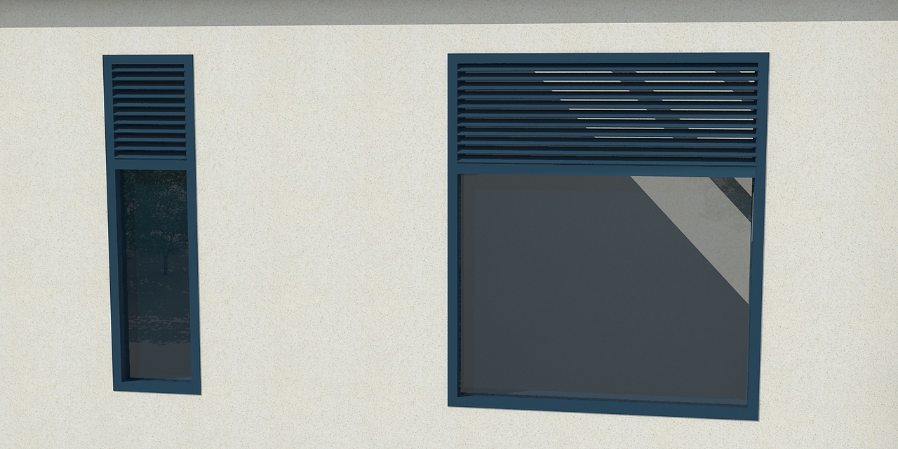 二层平顶农村自建房设计,外挂楼梯