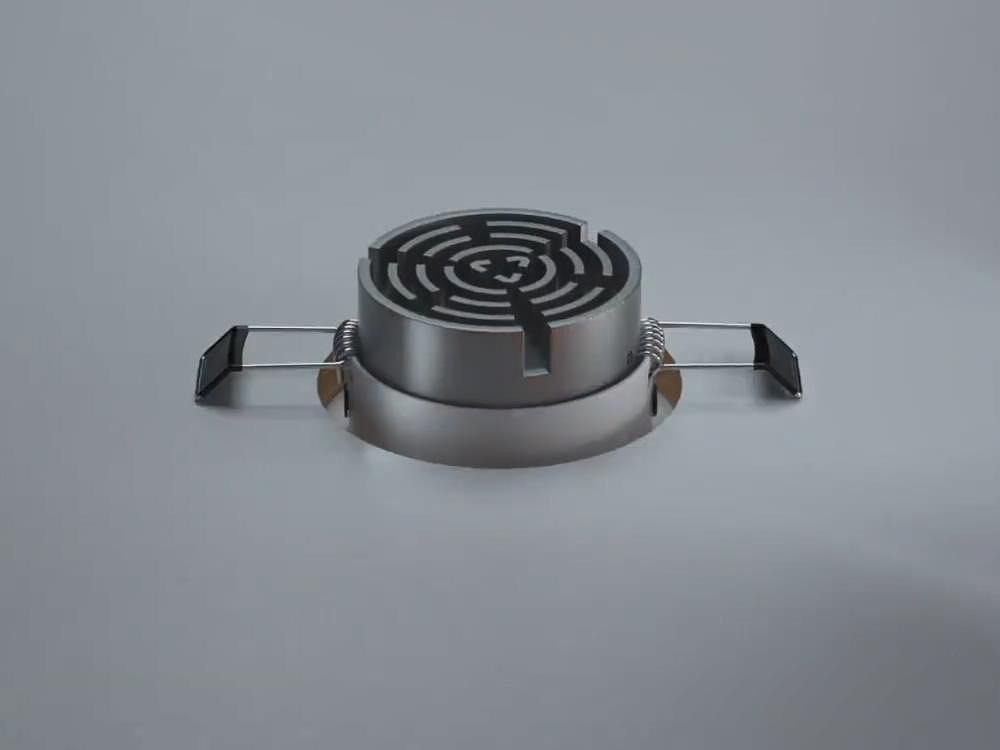 筒灯动画场景演示